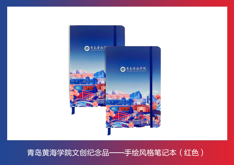 天游ty8检测中心文创纪念品——手绘风格笔记本（红色）